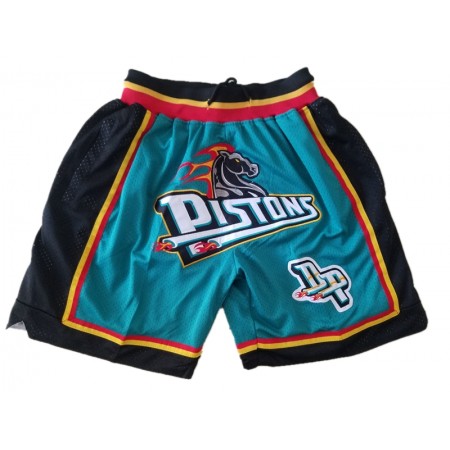 NBA Detroit Pistons Mænd Lommer shorts Grøn Swingman